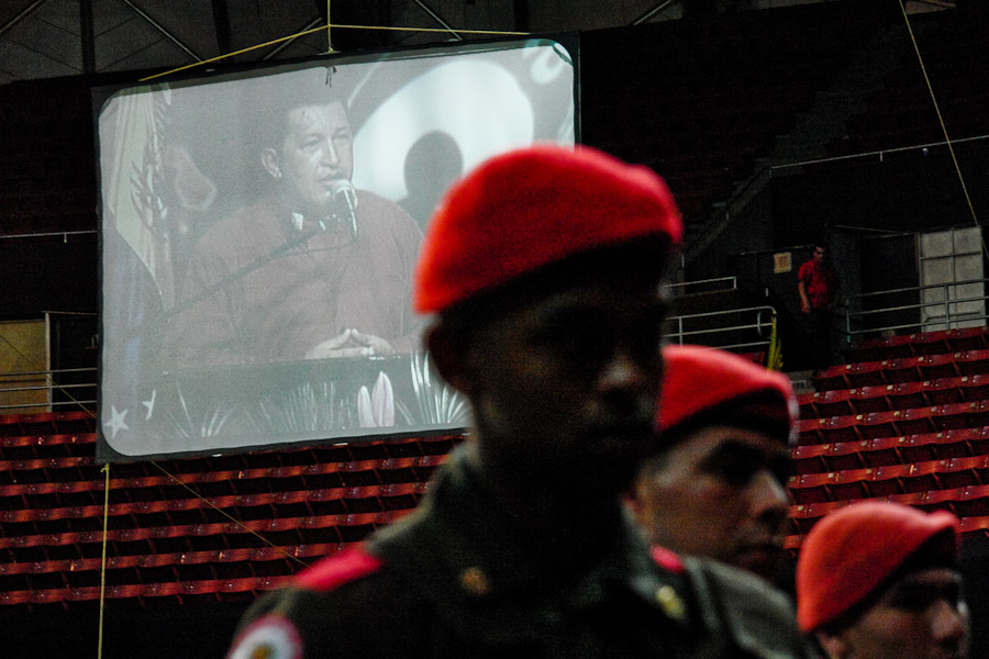 The Bolivarian Revolution, a social and political movement in Venezuela lead by Hugo Chávez.