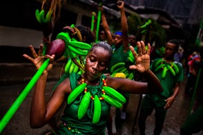 Dancing in the rain (Quibdó, Chocó, Colombia)