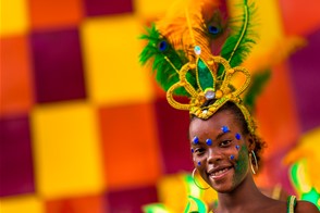 San Pacho dancer (Quibdó, Chocó, Colombia)