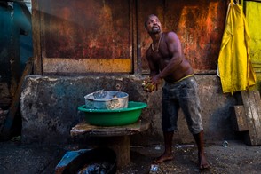 Dark (male) soul of Cartagena (Cartagena, Colombia)