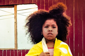 Afro hairstyle girl (Pachacútec, Lima, Peru)