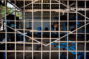 Bodybuilding gym in Cuba (Alamar, Eastern Havana, Cuba)