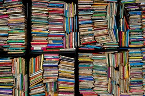 Books on the street (San Salvador, El Salvador)