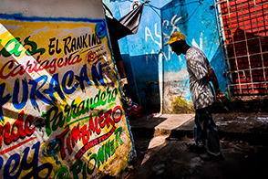 Champeta wall (Cartagena, Bolívar, Colombia)