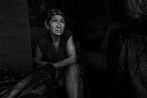 A charcoal vendor