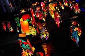 Festival of Candles and Lanterns (Quimbaya, Colombia)