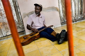 A Cuban musician (Santiago de Cuba, Cuba)