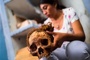 Bone cleansing: A Day of the Dead ritual (Pomuch, Campeche, Mexico)