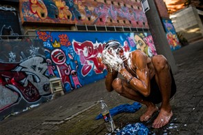 Living on the street (Medellín, Colombia)