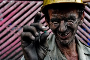 Emerald mining in Colombia (Muzo, Boyacá Department, Colombia)