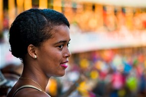 A girl at Corralejas