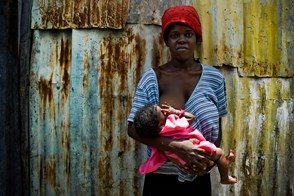 Haitian babies (Cité Soleil, Port-au-Prince, Haiti)