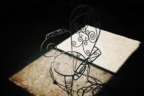 A chair in the light