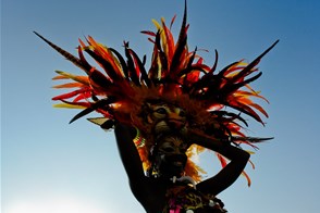 Mapalé dancer (Barranquilla, Colombia)