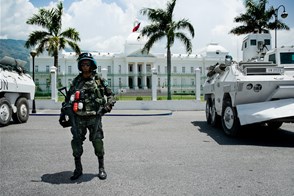 MINUSTAH in Haiti (Port-au-Prince, Haiti)