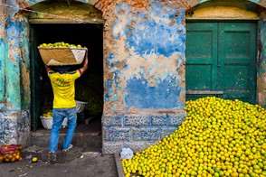 Orange market (Barranquilla, Colombia)