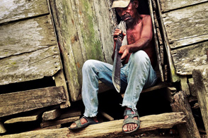 Machete man from Darién (Darién, Panama)