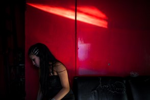 A sex worker’s room