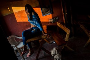 A sex worker’s pet (San Salvador, El Salvador)