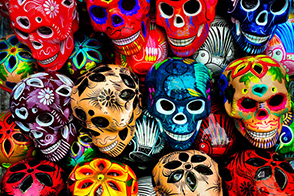 Calaveras in Mexico City (Mexico City, Mexico)