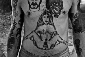 Tattooed man (Belem, Brazil)