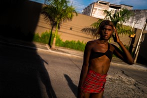Britany, a transgender woman (Cali, Colombia)