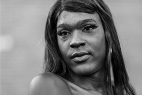 A transsexual woman (Cali, Colombia)