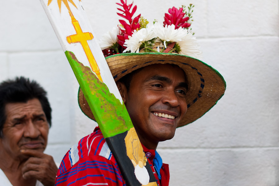 Religious syncretism is clearly expressed during the Corpus Christi event. Unrelated traditions were incorporated into the Christian (catholic) platform.