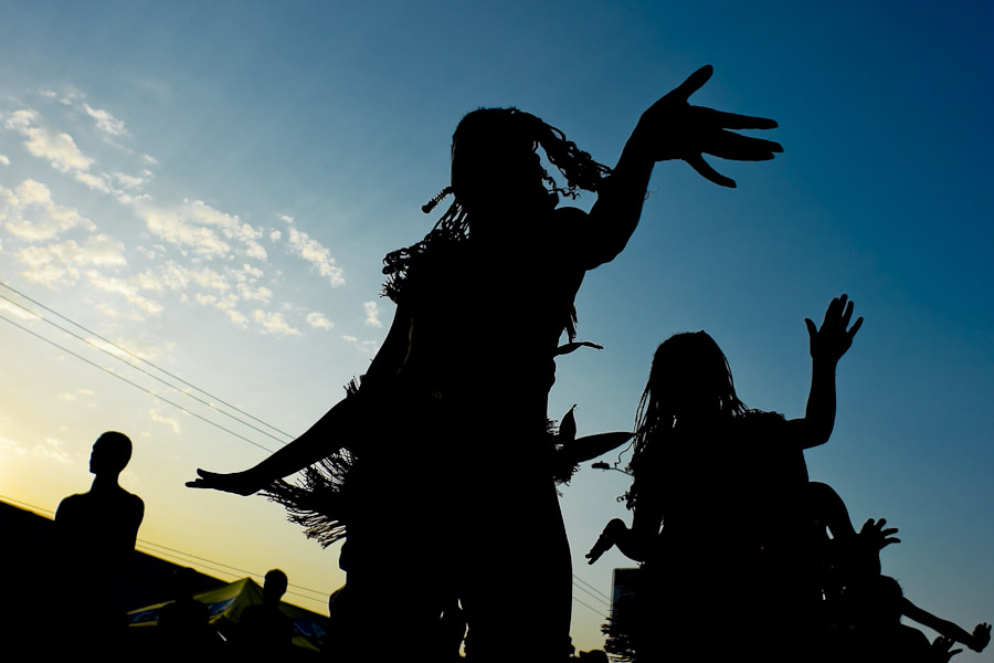 The Carnival of Barranquilla celebrates the Black African presence in Colombia.