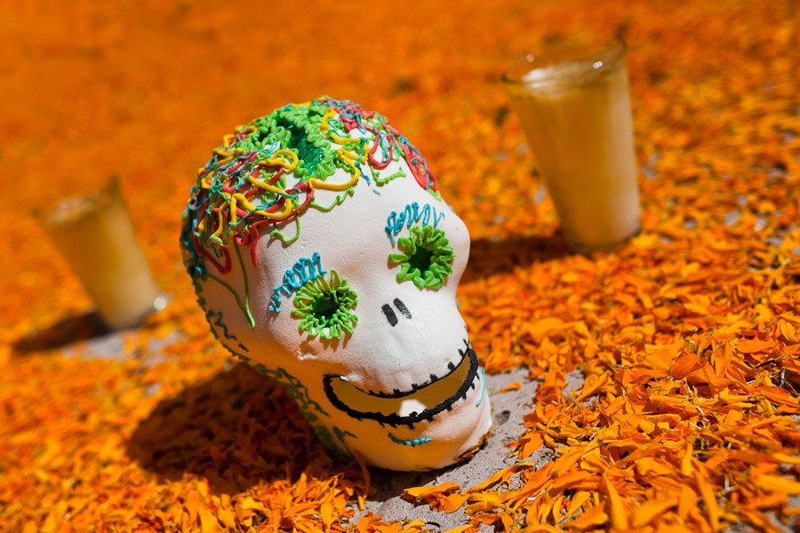 Day of the Dead (‘Día de los Muertos’) is a religious holiday, celebrated throughout Mexico, honoring the deceased.