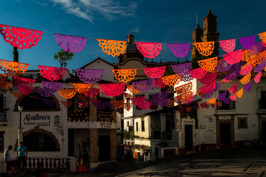 The Day of the Dead celebrations in Taxco de Alarcón, Guerrero, Mexico.