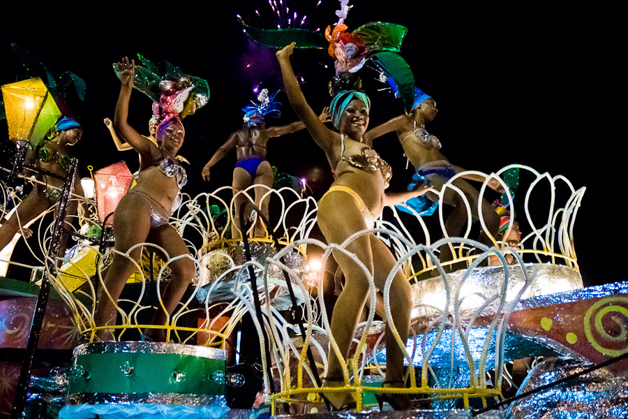 Karneval v Santiagu de Cuba (Santiago de Cuba, Kuba)