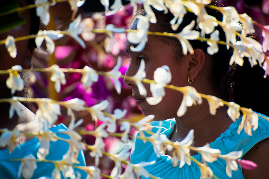 Slavnost květin a palem (Panchimalco, El Salvador)
