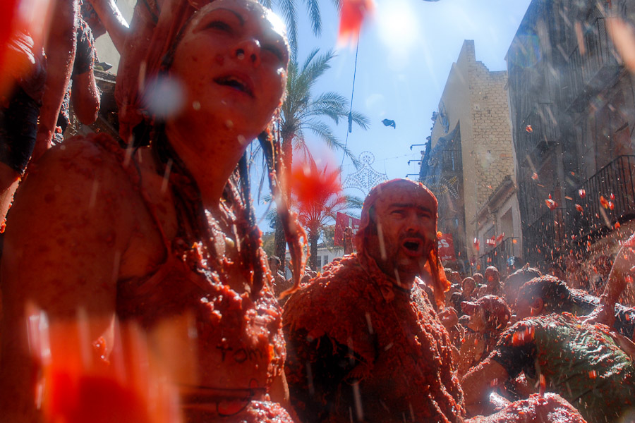 Tomatina (Buñol, Španělsko)