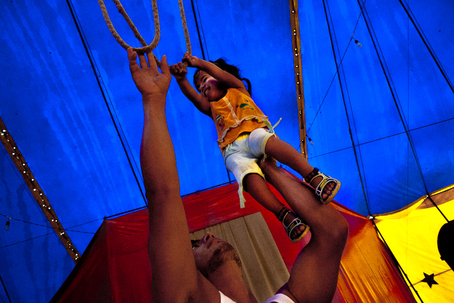 Cirkus na konci světa (Amazonie, Ekvádor)
