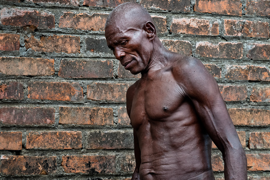 Lumber worker during his work in a sawmill close to Tumaco, Colombia.