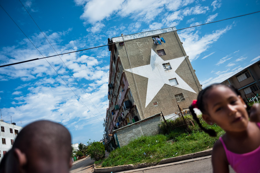 Alamar is a huge public housing complex in the Eastern Havana (Cuba) built in the 1970s, copying the Soviet style of social housing architecture.