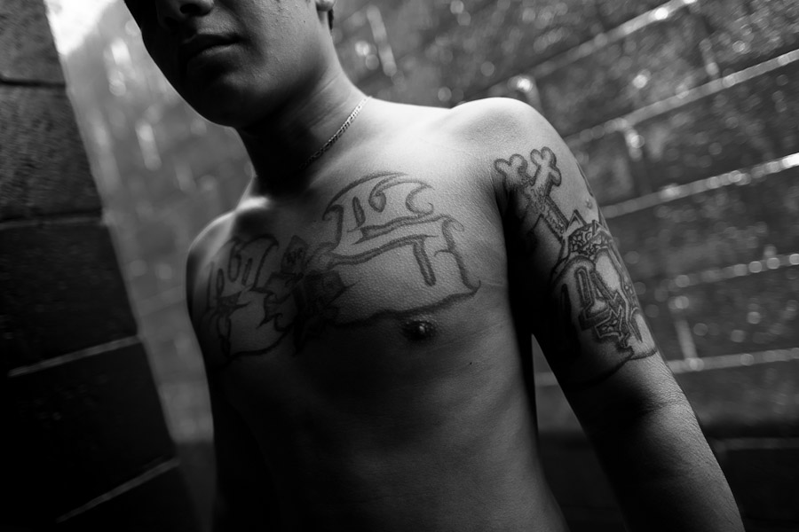 Tetované srdce (El Salvador)